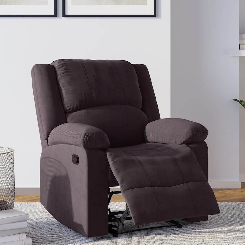 Relax A Lounger® Porter Microfiber Manual Recliner by iLounge