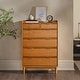 preview thumbnail 1 of 37, Walker Edison Modern Gallery Top Solid Wood Chest