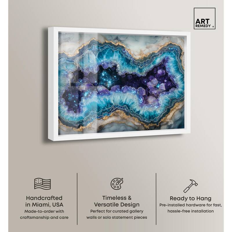 Stellar Shard Core Shadowbox by Art Remedy