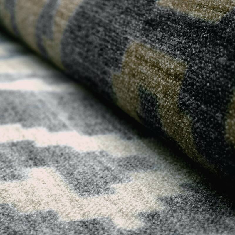 Superior Catori Geometric Boho Washable Non-slip Area Rug