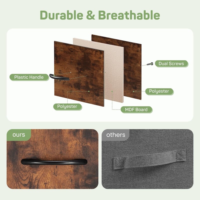 10-Drawer Chest of Drawers for Bedroom, Tall Chest Organizer Tower Dressers with Wooden Top
