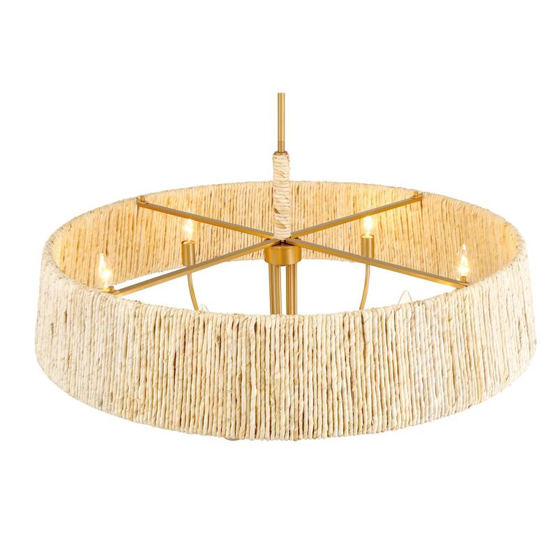 Minka Lavery 3606 Hellia 6 Light 36" Wide Multi Light Pendant