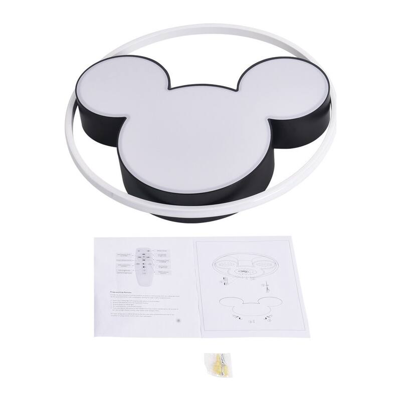 1-light Cartoon Dimmable Led Flush Mount