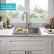 preview thumbnail 117 of 146, KRAUS Bellucci Workstation Topmount Drop-in Granite Kitchen Sink