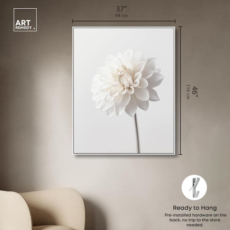 Pristine Blossom I Canvas by Art Remedy