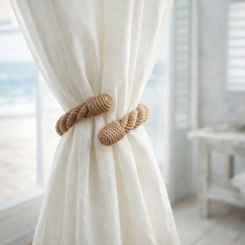 Elegant Rope Curtain Tie Backs Decorative Holdbacks