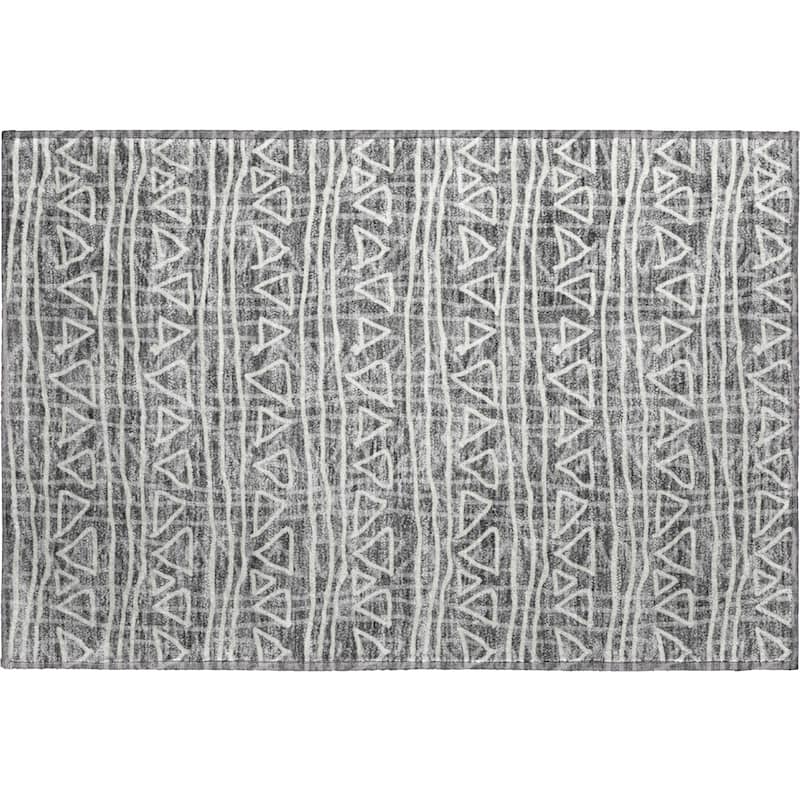 Premium Washable Super Soft Geo Mayfield Rug