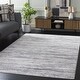 preview thumbnail 1 of 8, SAFAVIEH Hanna Aoibhinn Contemporary Rug 8' x 10' - Grey/Ivory - Rectangle