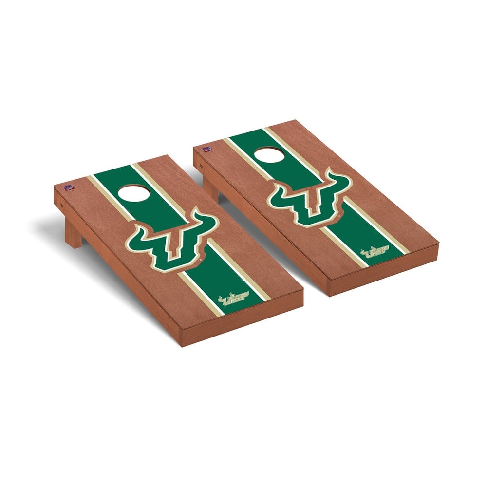 South Florida USF Bulls 2x4 Pro Cornhole Boards - V8
