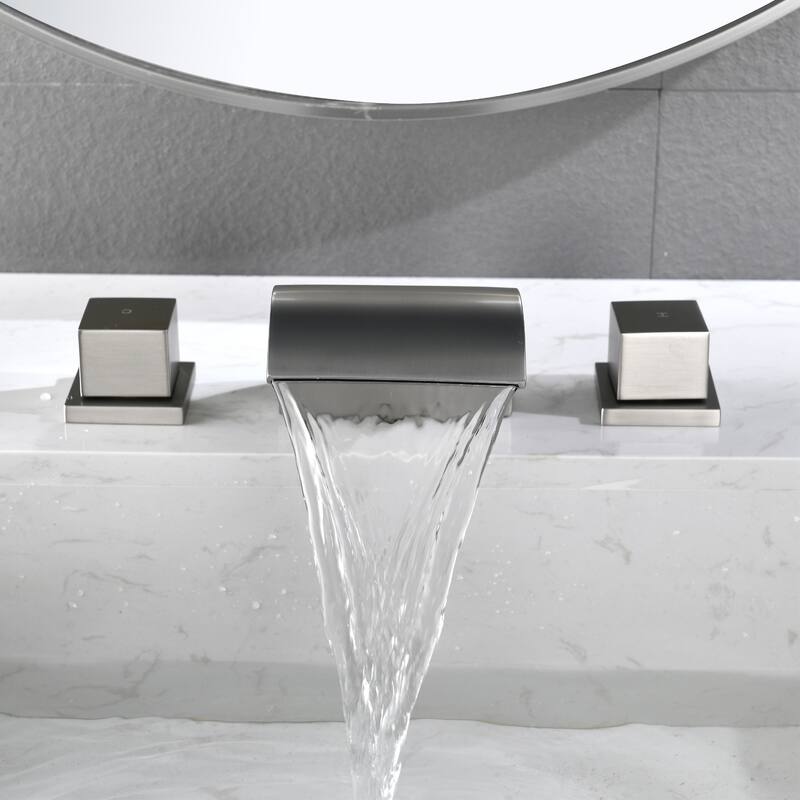 Topcraft 3 Colors 2-Handle Widespread Bathroom Sink Faucet