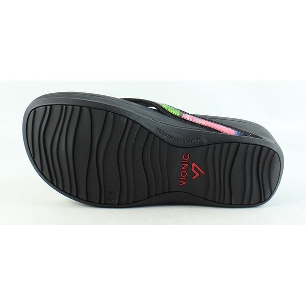 vionic high tide black floral