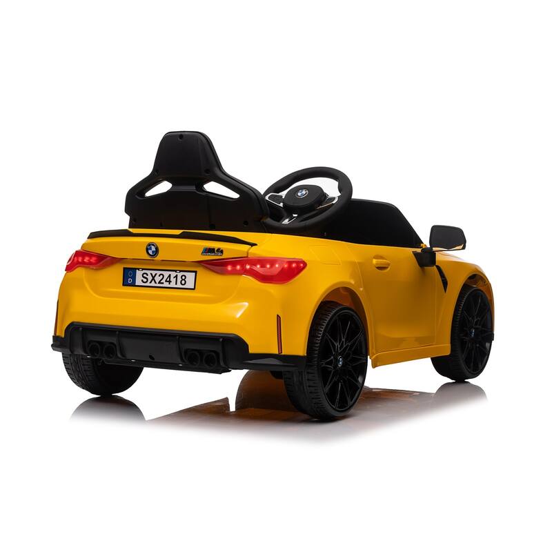 12V Ride On Toy Car for Kids with Remote Control and LED Light