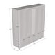 preview thumbnail 8 of 6, Nest 5D Solid Wood Wardrobe