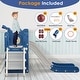 preview thumbnail 9 of 7, 7 in 1 Toddler Slide, L-Shaped Kids Slide for Toddlers Age 1+, Outdoor and Indoor Slide Playset Toddler Playground Easy Assembly