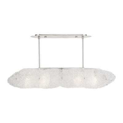 Livex Lighting Belvidere 5 Light 46" Wide Linear Chandelier