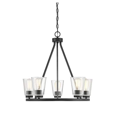 Savoy House Calhoun 5 Light 25" Wide Ring Chandelier