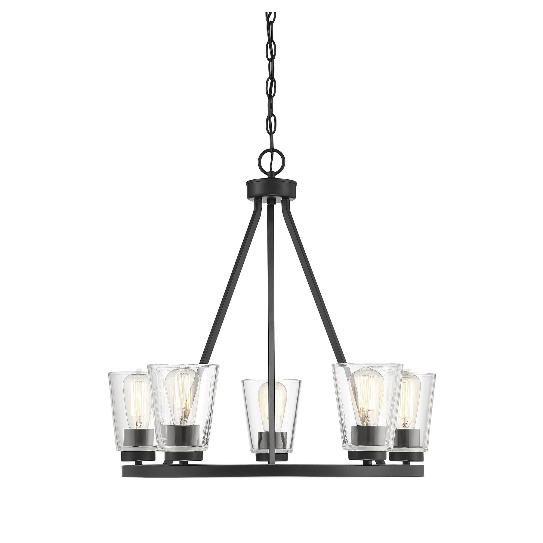 Savoy House Calhoun 5 Light 25" Wide Ring Chandelier