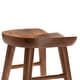 preview thumbnail 7 of 28, Saville Backless Wood Counter Stools - Set of 2