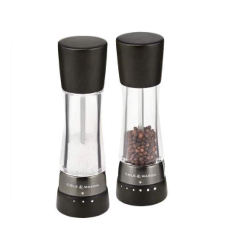 Cole & Mason Derwent Black Wood Salt & Pepper Mills