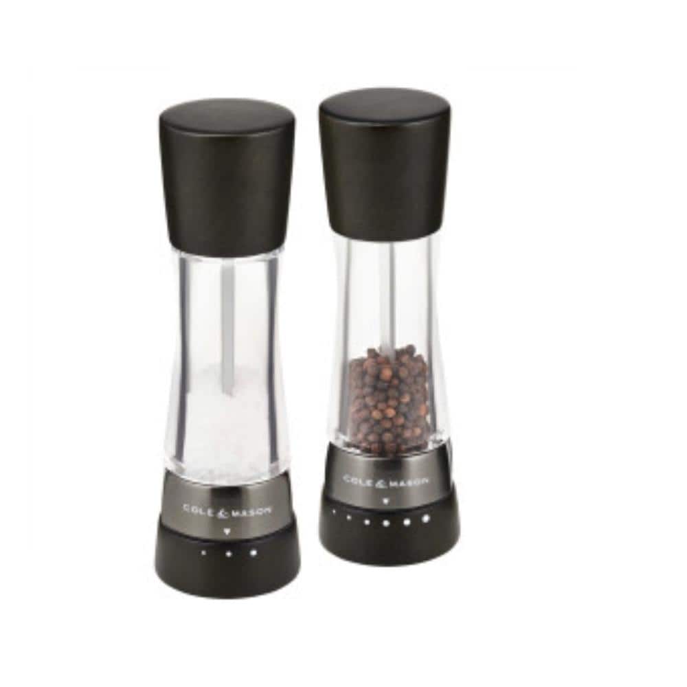 Cole & Mason Derwent Black Wood Salt & Pepper Mills