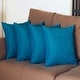 preview thumbnail 41 of 98, Farmhouse Set of 4 Decorative Throw Pillow Square and Lumbar 18" x 18" - Tahitian Tide