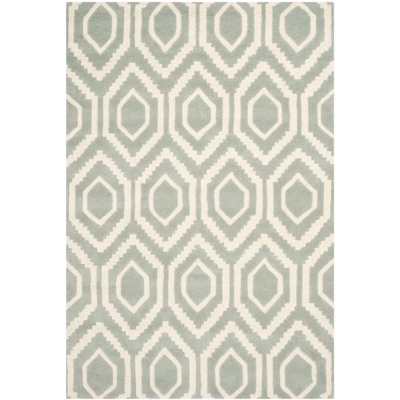 SAFAVIEH Handmade Chatham Altrud Moroccan Modern Wool Rug