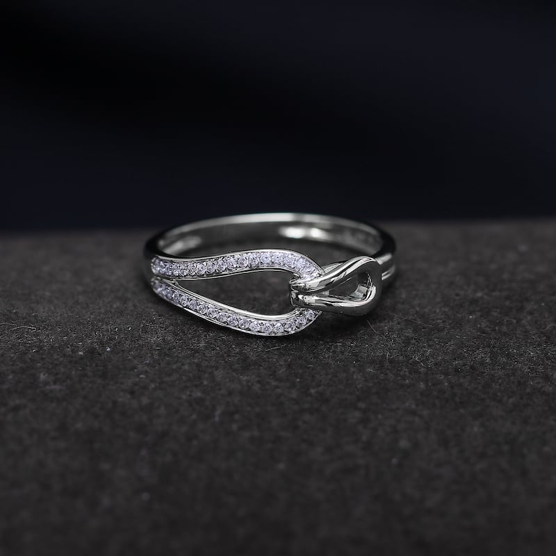 1/10ct TDW Diamond Fashion Ring in 10K Gold for Women