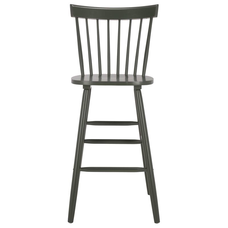 SAFAVIEH Belva 30-inch Spindle Farmhouse Bar Stool (Set of 2) - 20" W x 21" D x 44" H - 20"W x 21"D x 44"H