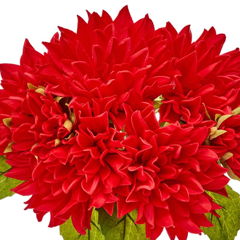 14"Pu Summer Dahlia Bundle
