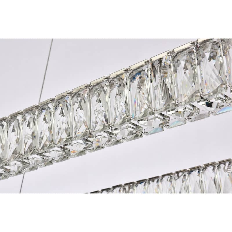 Indigo Home 42 inch LED Single rectangle pendant