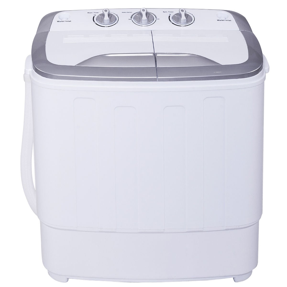 ZENY Portable Clothes Washing Machine Mini Twin Tub Washing Machine 13lbs  Capacity with Spin Dryer,Compact Washer and Dryer Combo Lightweight Small