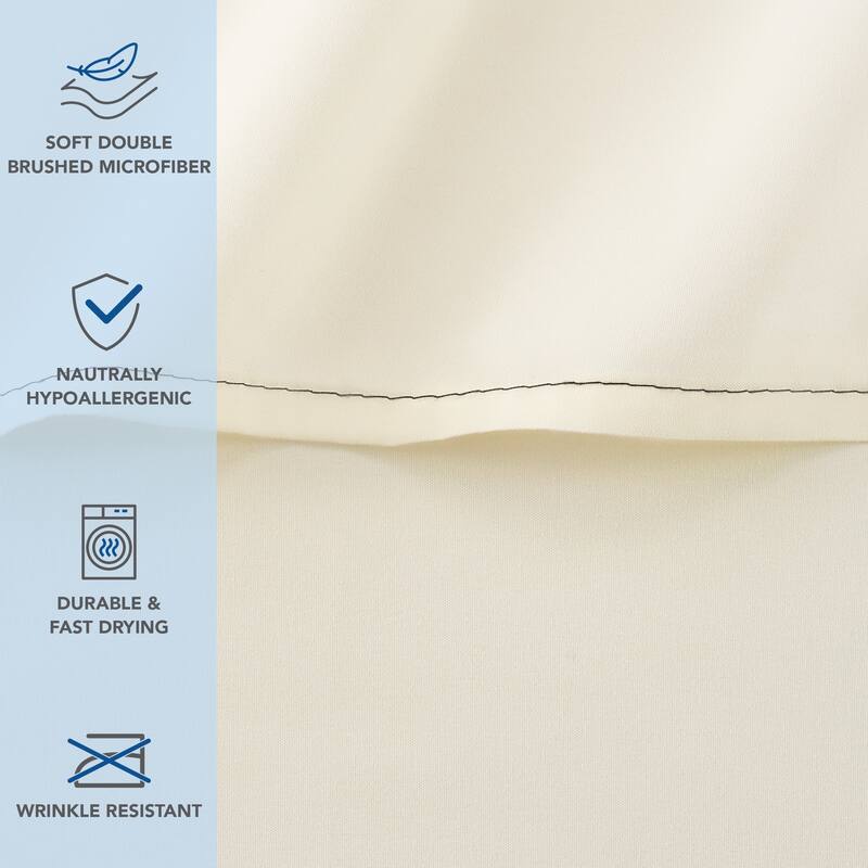 Host & Home Microfiber Flat Sheets (6 Pack)