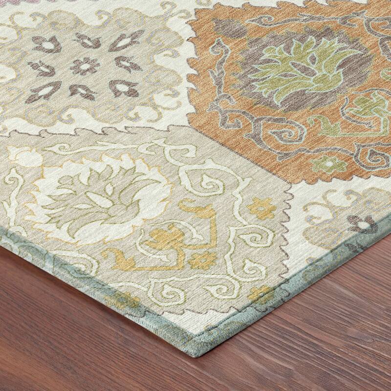 Machine Washable Indoor/ Outdoor Global Bayfield Chantille Rug