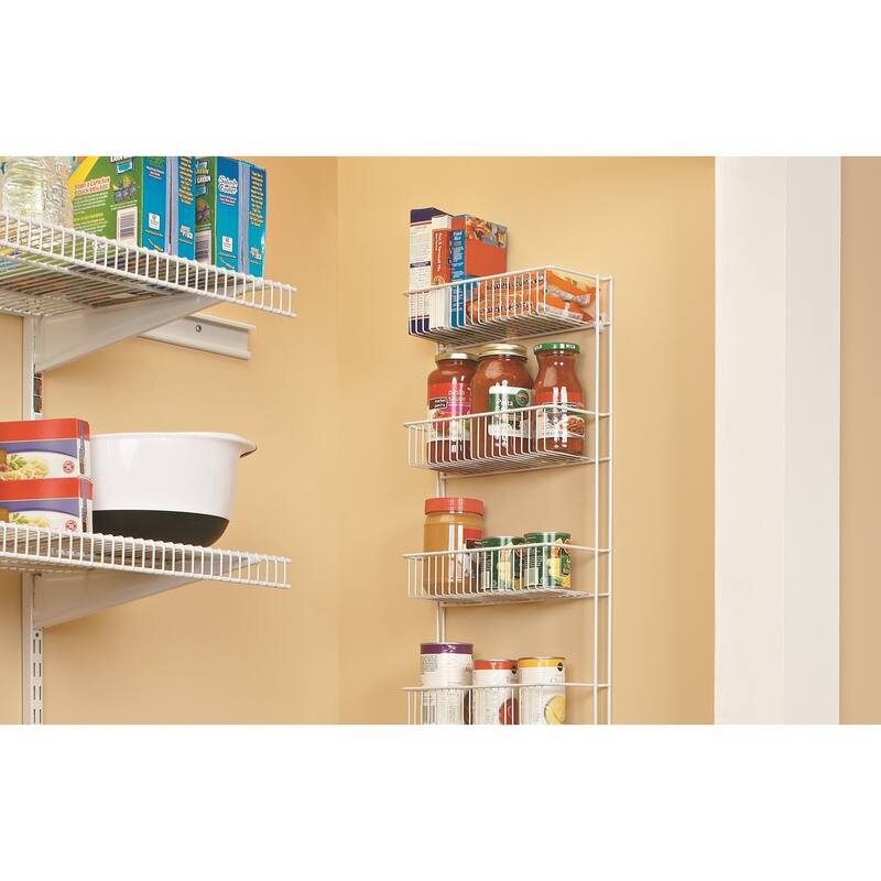 ClosetMaid 8-Tier Fixed Mount Wall Rack