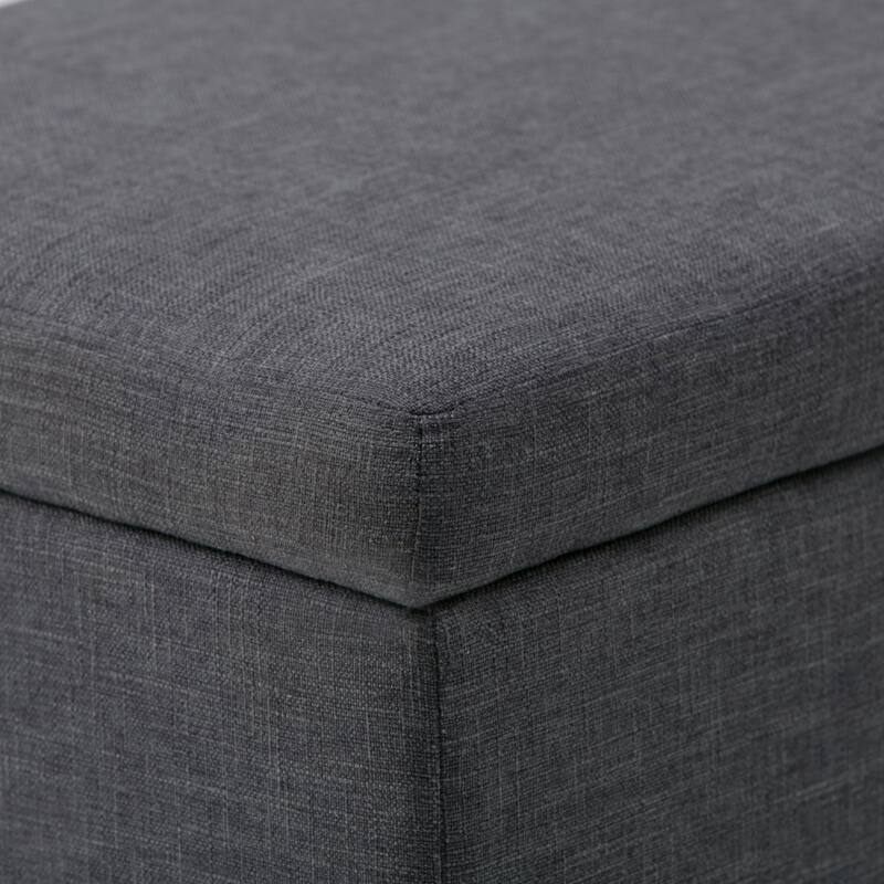 Modern Storage Ottoman Bench for Living Room