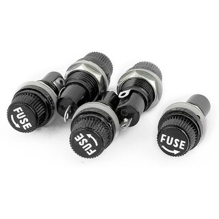 Thread Style Fuses 5Pcs AC125V/15A 250V/10A 12mm Thread Screw Cap Panel Mounted Fuse ...