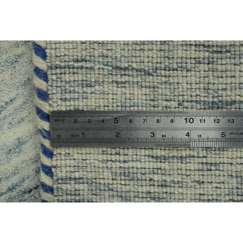 Hand Knotted Oriental 100% Wool Carpet Tribal Animal Pictorial Beige & Ivories Gabbeh Area Rug - 9' 11'' X 8' 0''