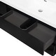 preview thumbnail 141 of 169, CASAINC Floating Bathroom Vanity with Resin Top Basin and Soft Closing Drawers