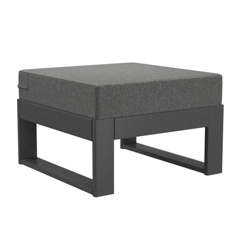 Endless Patio 5-Piece Deep Seating Set with Ottoman with Gray Frame