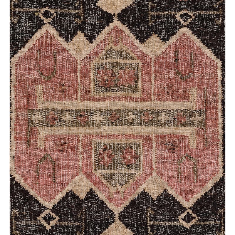 Momeni Nirvana Hand Woven Wool and Jute Oriental Area Rug.