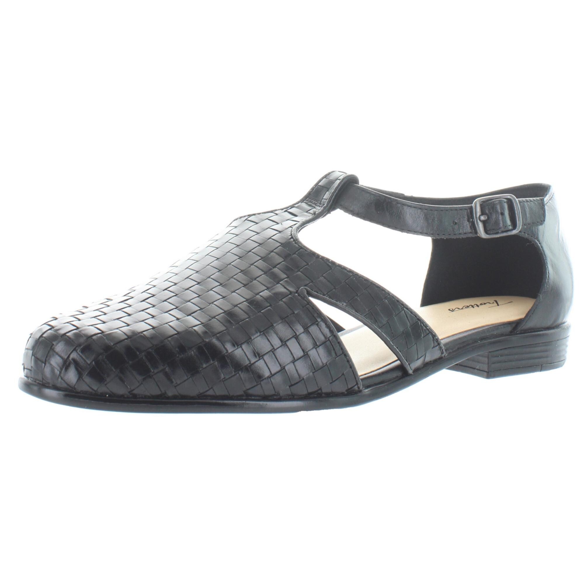 black fisherman sandals womens