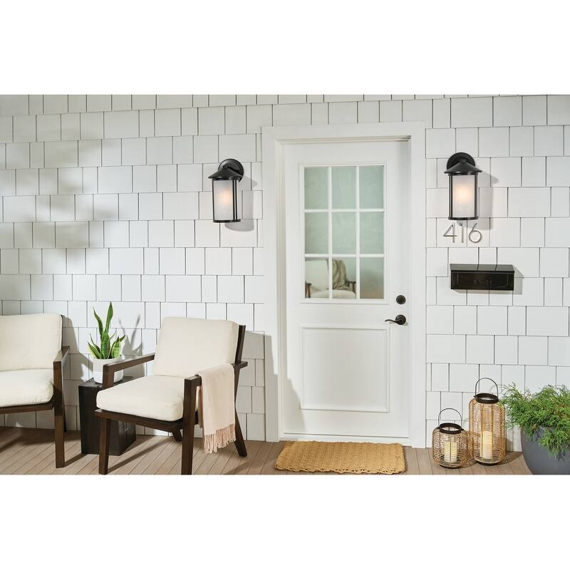 Kichler Lighting Lombard 16.5 in. 1-Light Outdoor Wall Lantern Sconce
