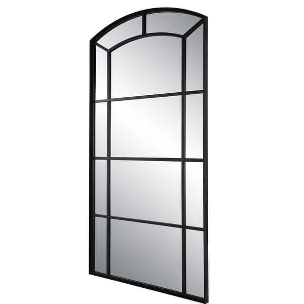 slide 2 of 8, Uttermost Camber Oversized Arch Mirror - 81.75 x 42.13 x 1.63