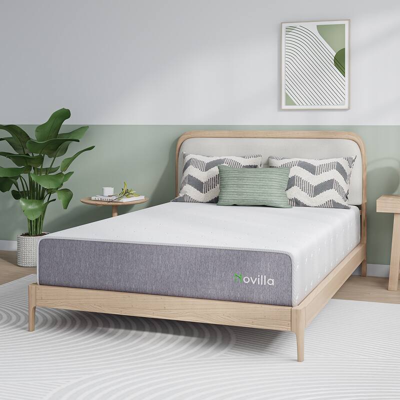 Novilla 12-inch Firm Cool Gel Memory Foam Mattress - King