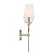 preview thumbnail 9 of 9, Crystorama Lighting Group 562 Broche 2 Light 21" Tall Wall Sconce with