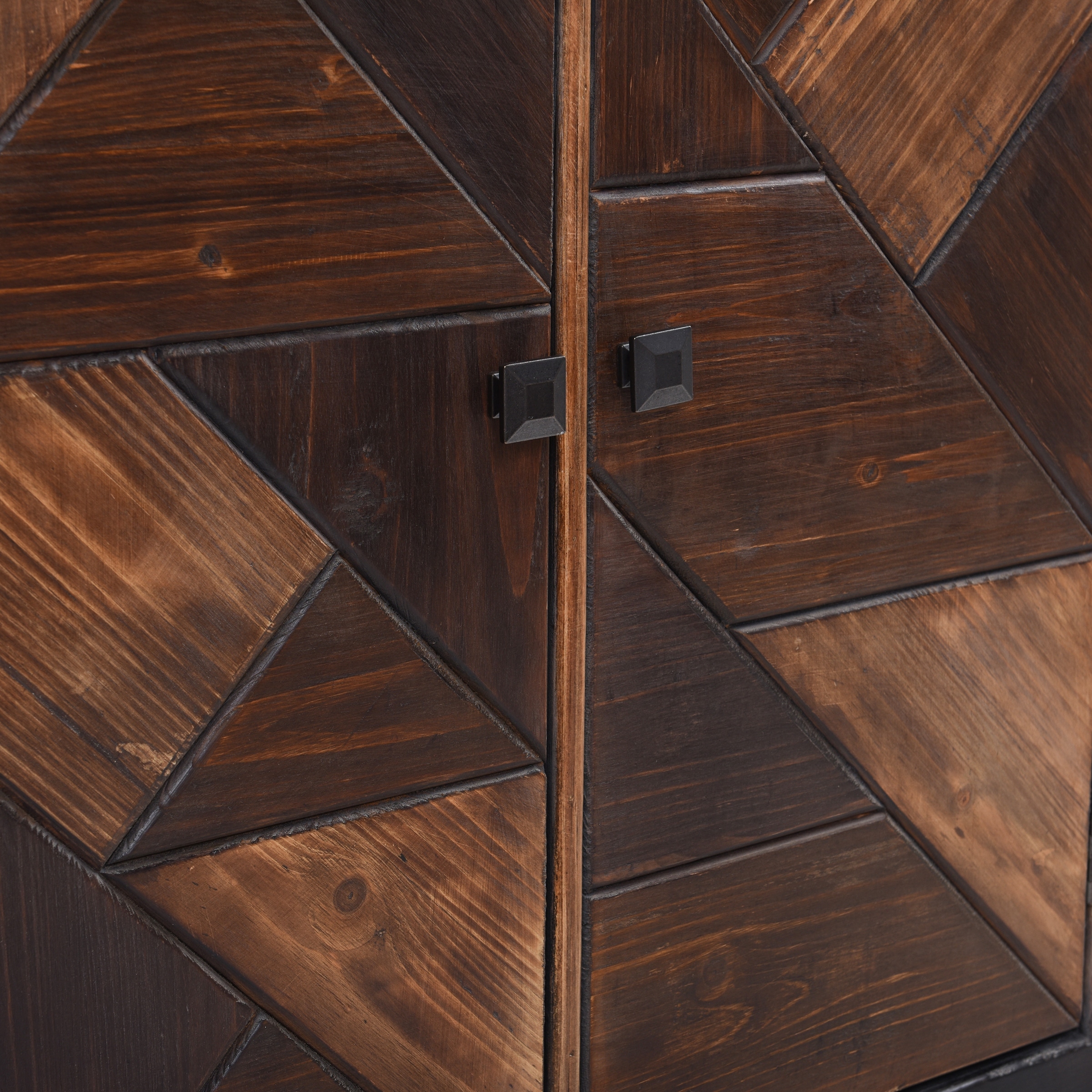 Chevron 54 wood credenza sale