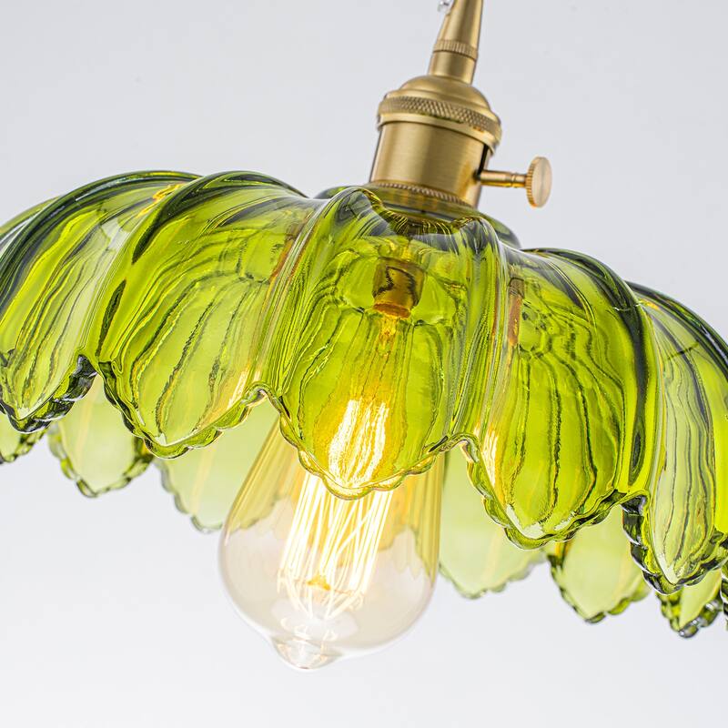 10'' Wide Flower Pendant Light for Kitchen Island