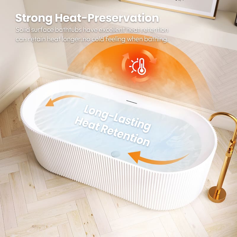 Linyi Freestanding Acrylic Soaking Bathtub