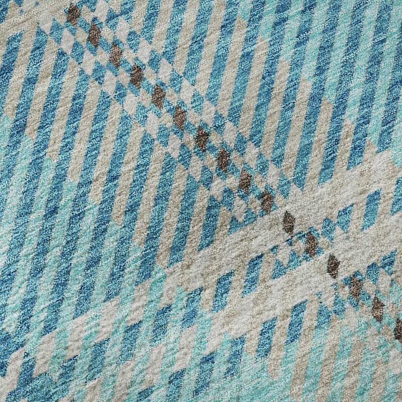 Premium Washable Super Soft Plaid Mayfield Rug