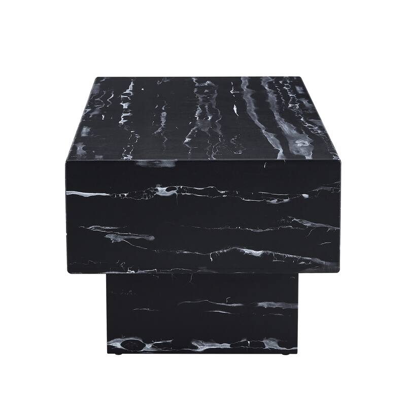 Modern Simple Texture Sticker MDF Coffee Table